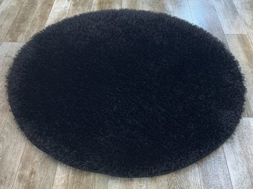Puffy Shaggy 004O Black (Fekete) Ø 100cm
