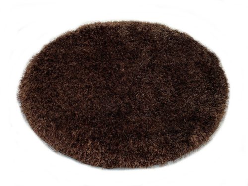 Puffy Shaggy 004O Brown (Barna) Ø 100cm