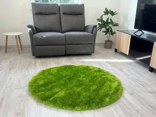 Puffy Shaggy 004O Green (Zöld) Ø 200cm
