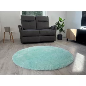Puffy Shaggy 004O Light Blue Ø 120cm