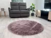 Puffy Shaggy 004O Lila Ø 120cm