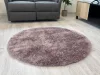 Puffy Shaggy 004O Lila Ø 160cm