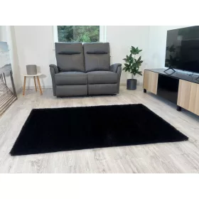 Puffy Shaggy 004 Black (Fekete) 60x110cm