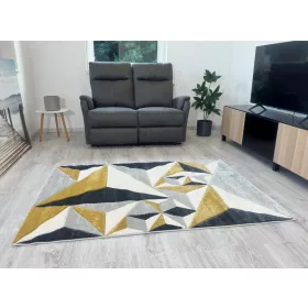Louise 2396 Yellow Grey (Sárga-Szürke) 80x250cm