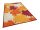Gumis Lábtörlő 24017 Orange (Narancssárga) 50x80cm