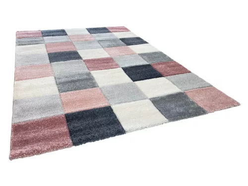 Louise 2421 Pink Grey (Rózsaszín-Szürke) 60x220cm