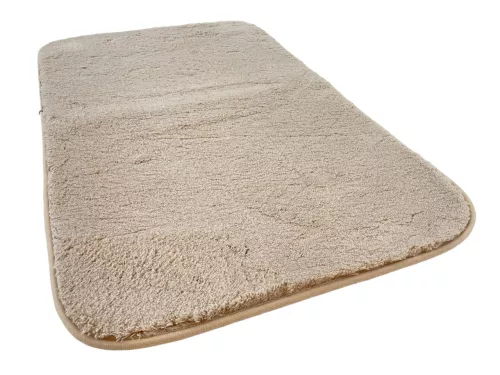 Royal 252-2 Dark Beige,  Bézs 2 Részes Fürdőszoba Szőnyeg 50x80 + 50x45cm