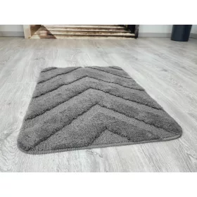   Lazien 3015-1 Grey (Szürke) 1 Részes Fürdőszoba Szőnyeg 50x80cm