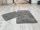 Lazien 3016-2 Grey, (Szürke) 2 Részes Fürdőszoba Szőnyeg 50x80 + 50x40cm