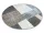 Kör Szőnyeg 441670 Szürke Barna (Grey-Brown) 80cm 