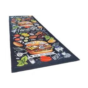Alice Konyhai Szőnyeg 47410 Black (Fekete) 60x180cm