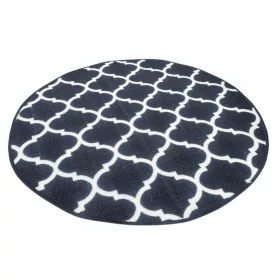 Kör Szőnyeg 600582O Fekete (Black) 100cm 