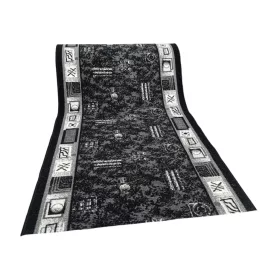 Futószőnyeg 62122 Fekete-Szürke (Black-Grey) 67cm