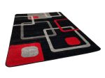 Comfort Szőnyeg 6884 Black-Red (Fekete-Piros) 200x290cm