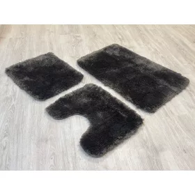   Scott 7080-3 Anthracite 3 Részes Fürdőszoba Szőnyeg 50x80cm