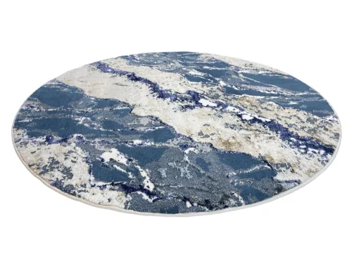 Athena Szőnyeg 7125O Navy (Kék) Ø 120cm